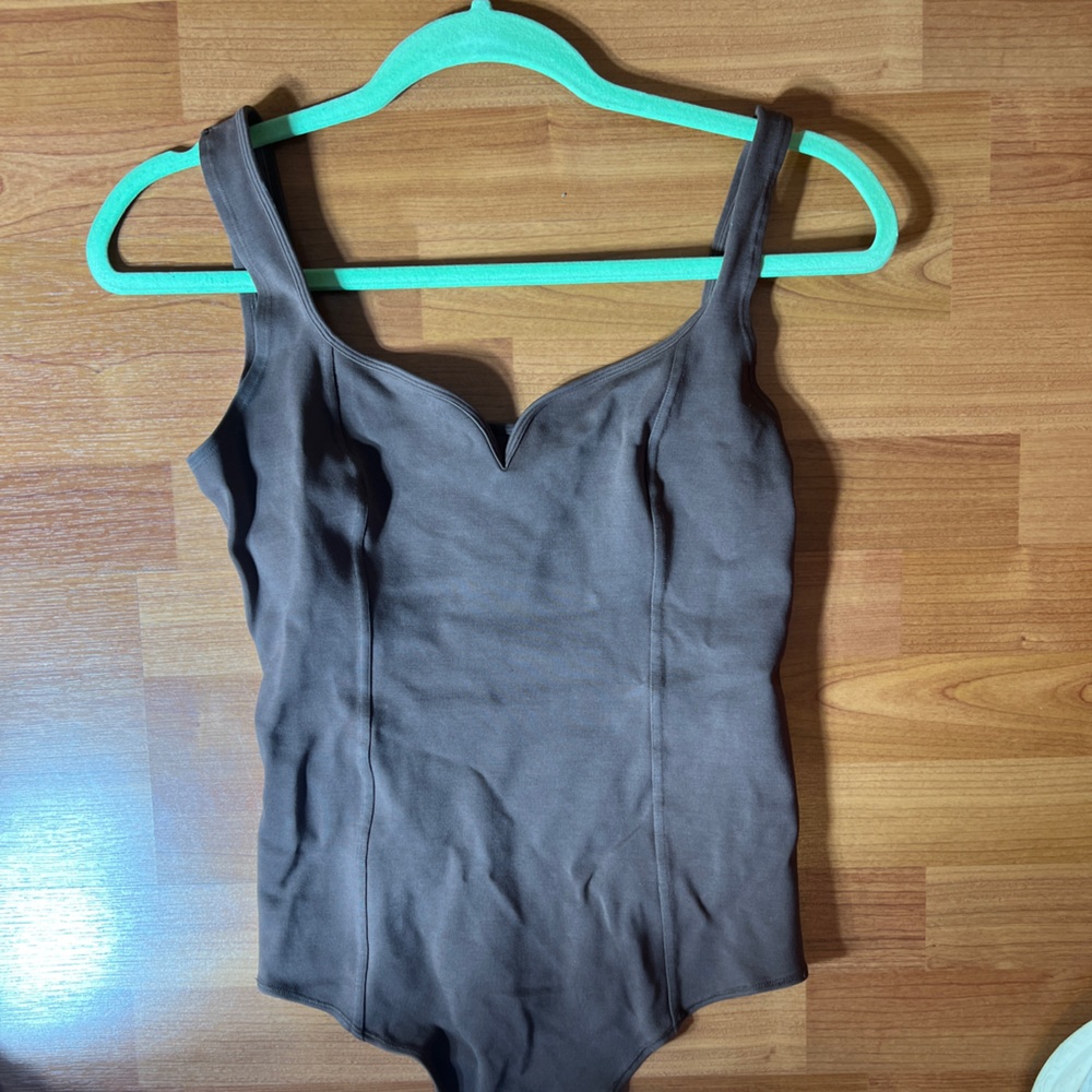 Chic Brown Bodysuit